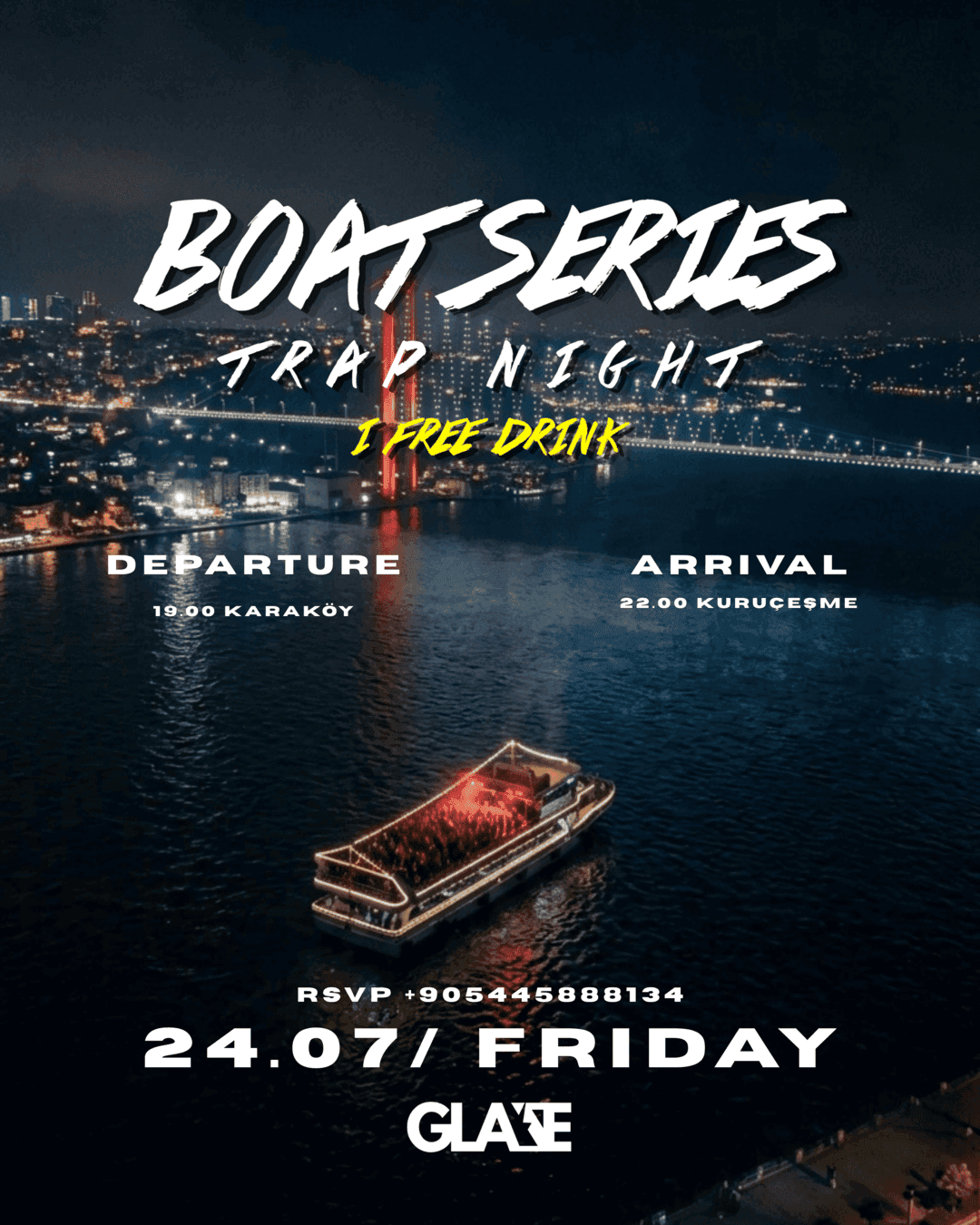 YANG TRAP NIGHT BOAT PARTY